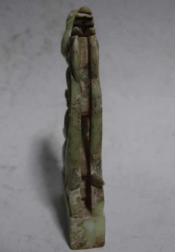 FIGURA CHINA DE JADE DE LA DINASTIA MING - Imagen 7