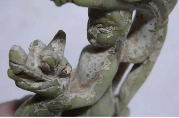 FIGURA CHINA DE JADE DE LA DINASTIA MING - Imagen 10